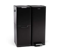 Klarstein Tiyo 3-en-1 poubelle 60 L avec seaux amovibles et fermeture douce