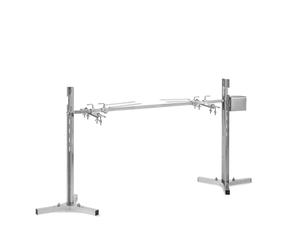 Klarstein Tourne Broche Mechoui Electrique, Rotisserie et Gril de Barbecue, Grande Broche Cochon de Lait, Bbq Grill 12W Avec 3 Pieds en Acier Inoxydable