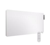 Klarstein Wonderbeam 900W Hybrid Infrared Heater - Montage Mural, Gain De Place, IR Comfortheat, Écran LED Caché, Télécommande, Protection Contre La Surchauffe, Chauffe 16-20 m², Économe En Énergie