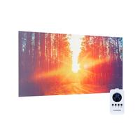 Klarstein Radiateur Infrarouge Mural, Chauffage Infrarouge 720W, Panneau Chauffant Infrarouge Puissant, Radiateur Electrique Extra Plat, Salle de Bain, Sans CO2, Faible Consommation d'Energie