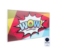Klarstein Wonderwall Art 600W 59.5x100.5cm Radiateur Tableau Pop Art