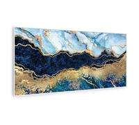 Klarstein Wonderwall Art Smart 700W Radiateur Tableau Marbre Bleu