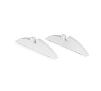 Klarstein Wonderwall Pieds de Support pour Chauffage Infrarouge Wonderwall - Plastique, 2 pièces, Accessoires, Argent