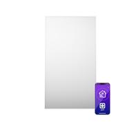 Klarstein Wonderwall Smart 480W 90x50cm Panneau Rayonnant Infrarouge Blanc