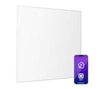 Klarstein Radiateur infrarouge mural Wonderwall Smart 1200W WiFi APP Extra-plat Blanc Salle de bain