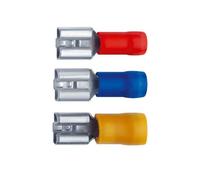 Klauke 750 n. DIN 6,3x0,8mm 4-6qmm jaune VZ isolée. Douille à fiche plate