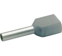 Klauke 8708 Embout double dextrémité de câble 0.75 mm² partiellement isolé gris 1000 pc(s)