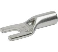 Klauke 96C5 Cosse à fourche 10 mm² non isolé argent