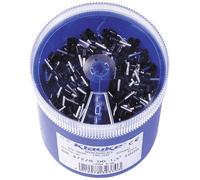 Klauke GR4728DO Assortiment d'embouts simples 1.5 mm² partiellement isolé noir 1000 parties