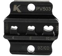 Klauke PV503 Insert à compression pour raccord photovoltaïque 4 à 10 mm² adapté