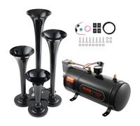 Klaxon d'Air de Voiture-VEVOR-HS-550-170 W-1.5 x 15.3 x 28.5 cm-Compresseur d'Air -Tout Véhicules 12 V Trains Bateaux Auto