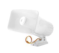 Klaxon de sirène d'alarme électronique, 150 DB DC 12 V Double tonalité Filaire sirène système d'alarme antivol Avertissement Althorn pour système de sécurité Domestique