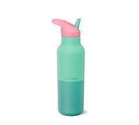 Klean Kanteen Bouteille d'eau isotherme classique Rise de 473 ml avec bouchon de sport à rabat et paille - Bay Kaléidoscope