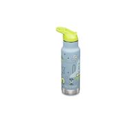 KLEAN KANTEEN Gourde pour enfants Classic 355ml Flip Sport Cap isolée bleu clair