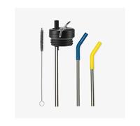 Klean Kanteen - TKWide Twist Cap with Straw - Couvercle - black