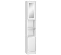 kleankin Meuble Colonne de Salle de Bain 30 x 28 x 170 cm Blanc