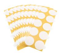 KLEBESHOP24 Lot de 100 pastilles adhésives double face en papier non tissé - Forte adhérence - Taille et VE au choix - Pour papier, carton, plastique, etc. - Pour travaux manuels - 40 mm