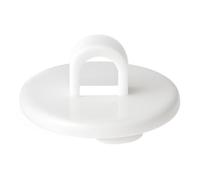 KLEBESHOP24 Lot de 5, 20 ou 100 crochets de plafond à coller | Blanc | Œillets adhésifs | Pour accrocher des étiquettes de prix, des éléments de décoration, etc. / (5 pièces)