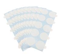 Klebeshop24 Pastilles adhésives double face - Amovibles d'un côté - Transparent - Diamètre et quantité au choix (10 mm, 100 pièces)