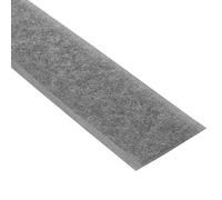 KLEBESHOP24 Ruban autocollant adhésif à boucles seul | Bande scratch autocollante unilatérale | Couleur, longueur, largeur au choix/gris foncé, 20 mm x 3 m