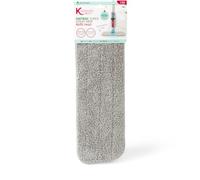 Kleeneze KL080950UFEU7 AntiBac Tête de Serpillière Recharge en Microfibre, Traitée avec Protection Antibactérienne, Très Absorbant, Utiliser Sec ou Humide, Compatible avec Balai Vaporisateur KL067036