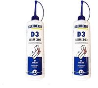 KLEIBERIT CHIMIE SARL Colle vinylique D3/D4 KLEIBERIT 303.0-Flacon 0,5kg-303.0.8101 (Lot de 2)