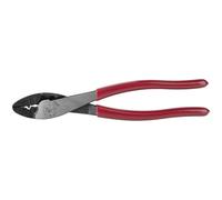 Klein Tools 1005 Pince à sertir et à couper pour cosses isolées et non isolées, 9-3/4"