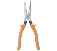 Klein Tools 2038RINS Pince coupante latérale isolée à long bec pour électricien, 1000 V, couteaux trempés par induction, 20,3 cm