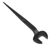 Klein Tools 3214TT Clé à molette de construction avec trou d'attache, ouverture nominale de 3,8 cm, boulon de 1,9 cm pour écrou lourd américain