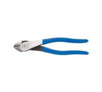 Klein Tools D200048 Pince à coupe latérale, Bleu/Argent, 203 mm