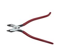 Klein Tools D201-7CSTA Pince de ferronnerie avec molette agressive, 22,9 cm, rouge