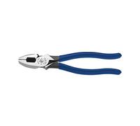 Klein Tools D213-9NETP - Pince de traction pour tire-fil pour électricien, fabrication USA, design à fort levier avec manche trempé pour plus de confort lors de la coupe, 23 cm