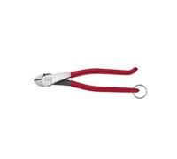 Klein Tools D248-9STT Pince coupante diagonale pour ferronnier, design à effet de levier élevé, anneau fendu pour attache, 20,3 cm
