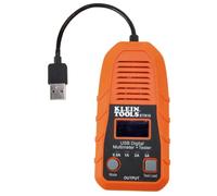 KLEIN TOOLS ET910 Testeur de puissance USB A pour tension, courant, capacité, énergie, résistance, courant maximum, 2,5 x 28,5 x 5,4 cm