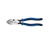 KLEIN TOOLS J2000-9NECR Pince à sertir latérale à effet de levier très résistante Bleu clair
