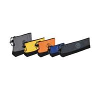 Klein Tools 55569 Lot de 5 Pochettes à Outils à Fermeture éclair avec mousquetons, Fond à Soufflet renforcé, résistant à l'eau 1680D, Plusieurs Tailles
