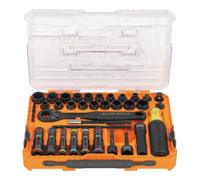 Klein Tools Klein Tools Set de clés à chocs à passage et à bascule KNECT™ 39 pièces Quantité:1