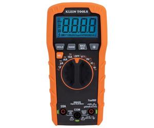 Klein Tools MM420 Multimètre numérique TRMS 600V AC/DC | Auto-plage | Tension Courant Résistance Fréquence Capacitance | Test diode Continuité CAT III