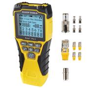 Klein Tools Scout® Pro 3 VDV501-851E Kit de testeur de câble Ethernet avec identification à distance pour RJ45, RJ11, coaxial, avec adaptateur de câble et 5 unités à distance, test réseau et