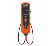 Klein Tools Testeur de tension ET40, tension CA, tension CC et polarité CC, piles incluses, orange