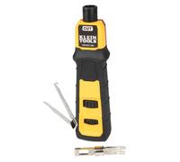 Klein Tools VDV427-300 Outil de poinçonnage à percussion avec lame 66/110, connexions de câble CAT fiables, force réglable, avec levier et spudger
