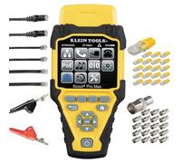 Klein Tools VDV501-770 | Testeur De Cables Scout Pro Max Avec Ensemble De Telecommandes | Test Et Mesure Donnees Telephonie Et Coax | Longueur Jusqu A 610 M | Memoire Et Ecran Rétroeclairé