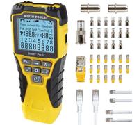 Klein Tools VDV501-852 | Testeur De Cables Scout Pro 3 Avec Telecommandes Et Adaptateurs | Test Et Mesure Voix Donnees Et Coax | 18 Telecommandes De Localisation | Ecran Retroeclaire