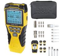 Klein Tools VDV501-853 | Testeur De Cables Scout Pro 3 Test + Map Avec Remotes | Test Et Mesure Voix Donnees Et Video | Mesure Longueur Jusqu A 610 M | LCD Retroeclaire