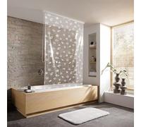 Kleine Wolke 3321114747 Store Enrouleur de Douche pour Cartouche Vide Motif Coquillages Blanc 128 x 240 cm