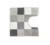 Kleine Wolke 5426179129 Tapis pour WC Carreaux 55 x 55 cm flanelle