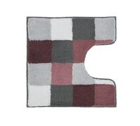 Kleine Wolke 5426407129 Caro Tapis de Bain Polyacrylique Vieux Rose 55 x 55 x 2,5 cm