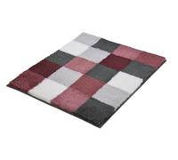 Kleine Wolke 5426407539 Caro Tapis de Bain Polyacrylique Vieux Rose 55 x 65 x 2,5 cm