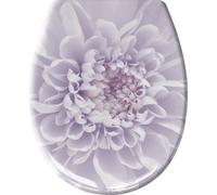 Kleine Wolke Abattant WC DAHLIA Lavande avec frein de chute et Easy Clean