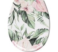 Kleine Wolke Abattant WC GARDEN Multicolore avec fermeture ralentie et Easy Clean